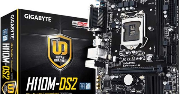 GIGABYTE GA-H110M-DS2V DDR4 Motherboard